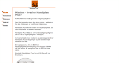 Desktop Screenshot of handiplanplus.dk
