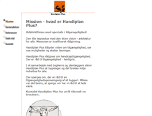 Tablet Screenshot of handiplanplus.dk